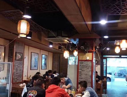 西藏学员面食开店